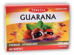 Guarana 1000mg v denní dávce 60 kapslí