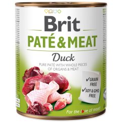 Konzerva Brit Paté & Meat kachna 800g