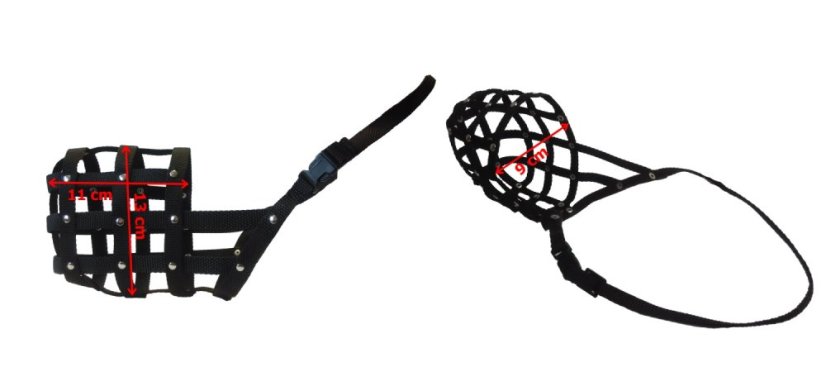 Náhubek popruh nylon německý ovčák