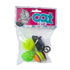 Hračka kočka mix (4 ks)