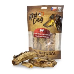 KIDDOG 100% Natural Snack, hovězí trachea 12-13 cm / 100 g