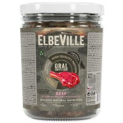 Sklenice Elbeville Dog Oral Cavity Care,  hovězí s přidaným heřmánkem, mátou 440ml