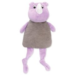 Hračka Have a Pet Rusty nosorožec, plyšová šustící fialová 29,5cm