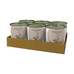 SIX PACK BOHEMIA Huí maso ve vlastní šťávě 800g