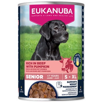 Konzerva EUKANUBA senior bohatá na hovězí s dýní 400 g