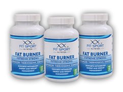 3x Fat Burner Extreme Strong 120 vege caps - Spalovač tuků