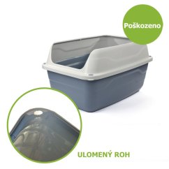 WC Colosseo s extra vysokým okrajem - Ulomený roh - SLEVA 30 %