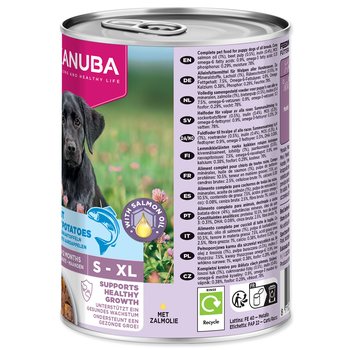 Konzerva EUKANUBA Puppy bohatá na pstruha s batáty 400 g