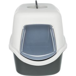 WC VICO kryté s dvířky, bez filtru 56 x 40x 40cm, světlešedá/tmavošedá