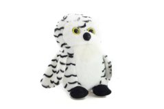 Plyšová hračka sněžná sova 14cm