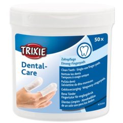 Návleky Trixie na prst zubní péče 50ks