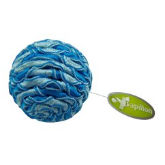 Míček modrostříbrný 4 cm