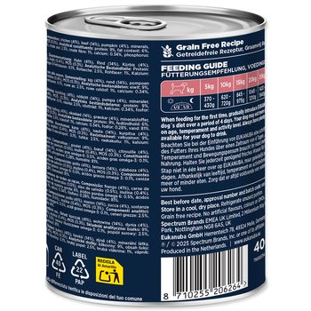 Konzerva EUKANUBA senior bohatá na hovězí s dýní 400 g