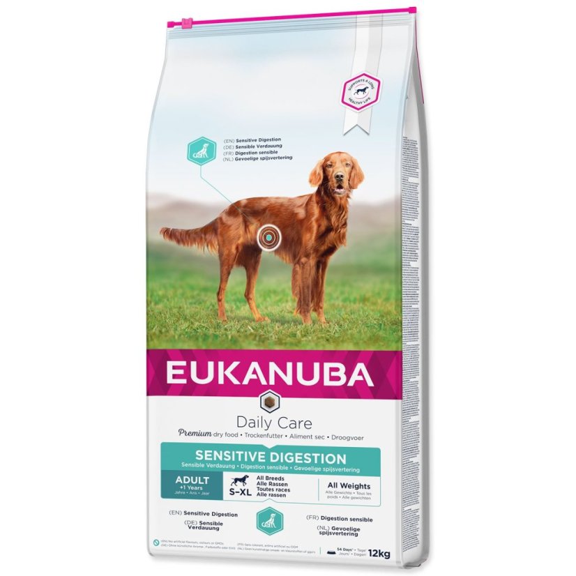 Krmivo EUKANUBA Daily Care Sensitive Digestion 12kg