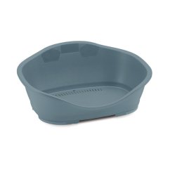 Pelíšek plast 1 modro-šedá 56,5 x 42 x 24,2 cm