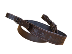 řemen na zbraň 4 cm podšitý protiskluzovou gumou - 2. jakost