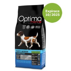 OPTIMAnova Dog Puppy Medium Chicken & Rice 2 kg - Poškozený obal - SLEVA 15 %