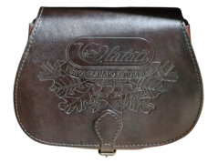 Kožená lovecká brašna velká - výprodej