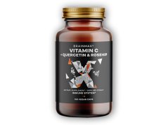 Vitamin C &amp; Quercetin, Rose Hip 100 rostlinných kapslí