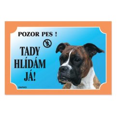 Cedulka Dafiko BOXER