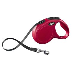 Flexi New Classic pásek XS 3 m (12 kg) červená