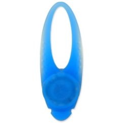 Přívěsek Dog Fantasy LED silikon modrý 8cm