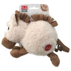 Hračka Dog Fantasy Snuggle mix zvířat s pískacím balonem 15cm