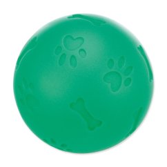 Hračka Trixie míč na pamlsky plast, vzor tlapka/kost 7cm