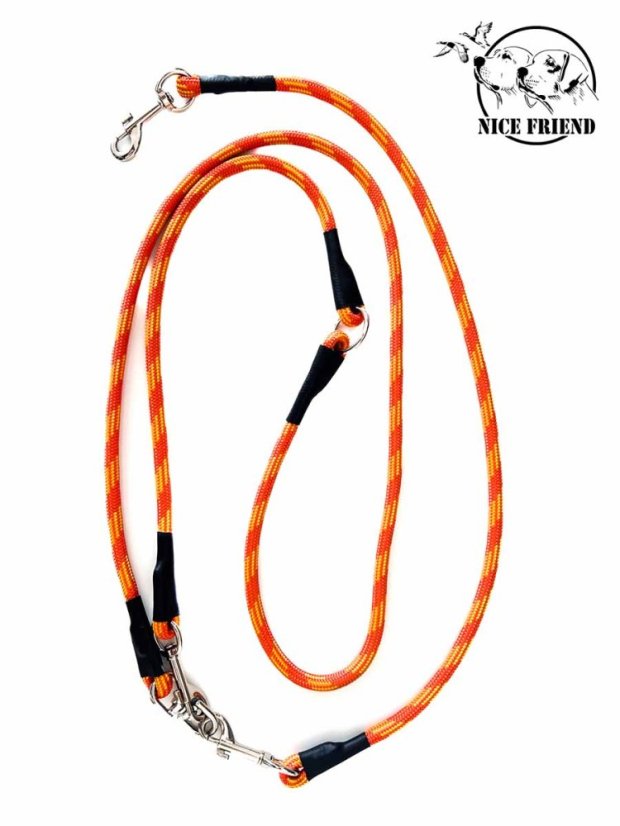 Lovecké vodítko nylonové 8 mm klasická karabina
