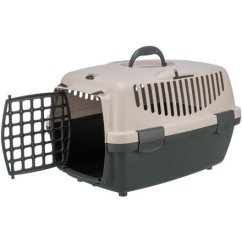 Transportní box CAPRI I, XS: 32x31x48cm (max. 6kg), tmavě šedá/tělová