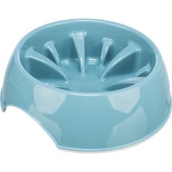 Miska k pomalému krmení, design slunečnice, plast/TPR