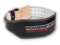 Kožený fitness opasek Power Black