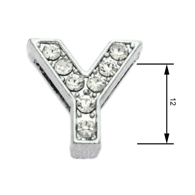 Navlékací písmenka Y 12 mm