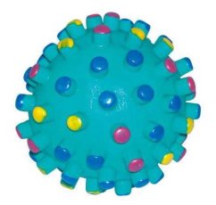 Míč s ostny pískací 9 cm
