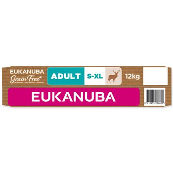 Krmivo EUKANUBA Grain Free Adult all breeds rich in venison 12kg