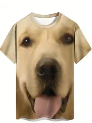 3D tričko s labradorem