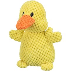 Velikonoční káčátko, plyšová hračka pro psy, 21 cm, žlutá - LIMITOVANÁ NABÍDKA