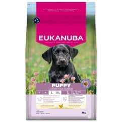 Krmivo EUKANUBA Puppy Large rich in fresh chicken 3kg