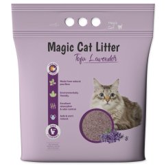 Kočkolit Magic Litter Tofu levandule 2,7kg/ 6l
