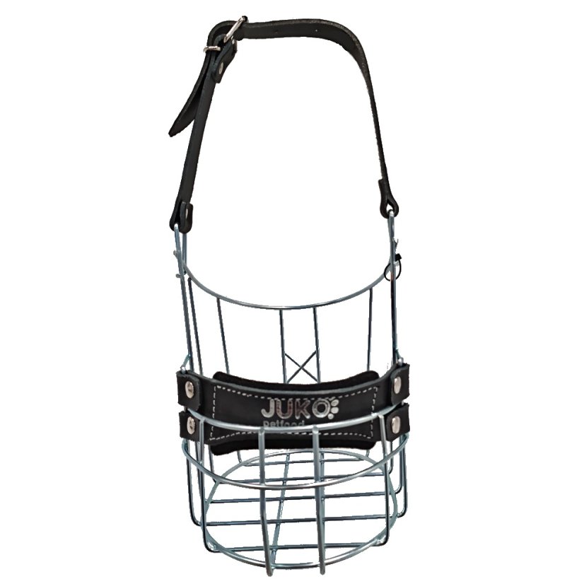 Náhubek zinek/kůže boxer, šarpej - pes