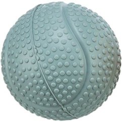 Míček ø 4,5 cm, přírodní guma, design míčové sporty, mix barev