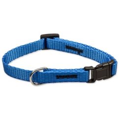 Obojek BAF nylon modrý 1x26-35cm