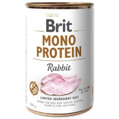 Konzerva Brit Mono Protein králík 400g