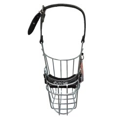 Náhubek zinek/kůže pudl, jezevčík - pes