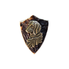 Hlava jezevčíka (parohové bolo)