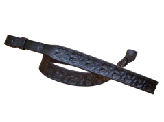 Kožený řemen na zbraň - zapínání šroubkem Zubíček