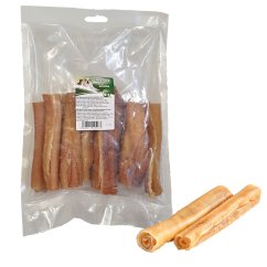 Rolovaná kůže žvýkačka sušená JUKO 12 cm (10 ks)