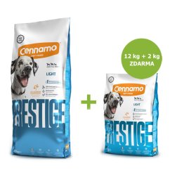 Prestige Dog Adult All Breeds Light 12 kg + 2 kg ZDARMA