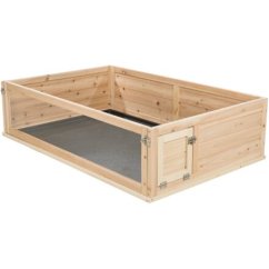 Výběh pro morčata do vnitřních prostor, dřevo/plast