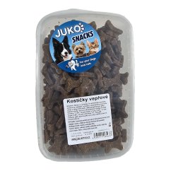 Kostičky vepřové JUKO Snacks, dóza 600 g 